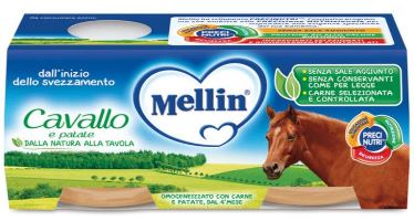 MELLIN OMOGENEIZZATO CAVALLO E PATATE 2 X 80 G - Farmacia Puddu Baire S.r.l.