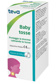 BABY TOSSE TEVA SCIROPPO 210 G - Farmacia Puddu Baire S.r.l.