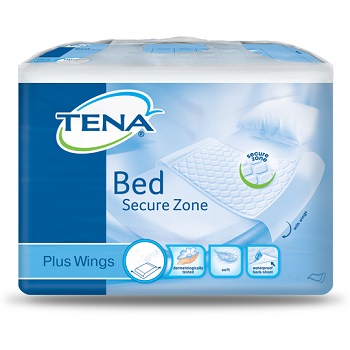 TRAVERSA PER INCONTINENZA TENA BED PLUS RIMBOCCABILE 80X180 CM PLUS 20 PEZZI - Farmacia Puddu Baire S.r.l.