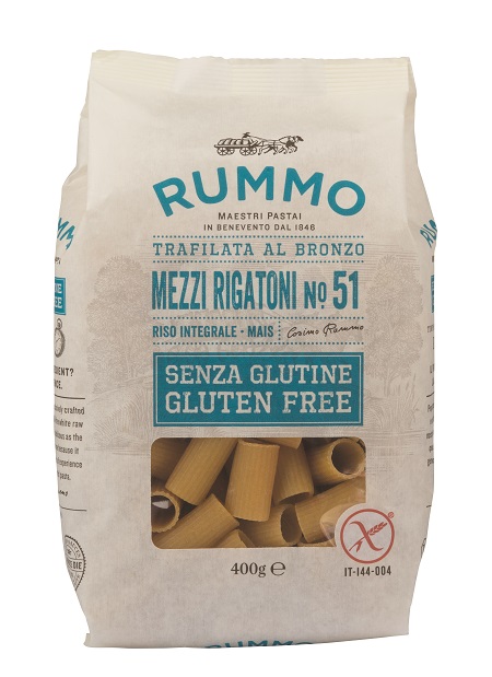 RUMMO MEZZI RIGATONI N51 DI RISO INTEGRALE E MAIS 400 G - Farmacia Puddu Baire S.r.l.