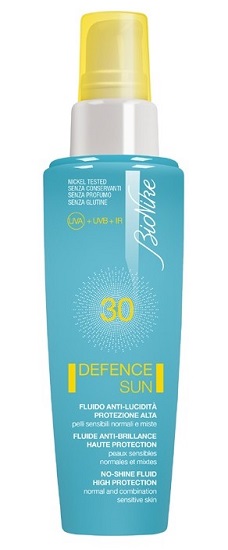 DEFENCE SUN 30 FLUIDO ANTI LUCIDITA' PROTEZIONE ALTA 50 ML - Farmacia Puddu Baire S.r.l.