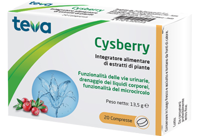 CYSBERRY TEVA 20 COMPRESSE - Farmacia Puddu Baire S.r.l.