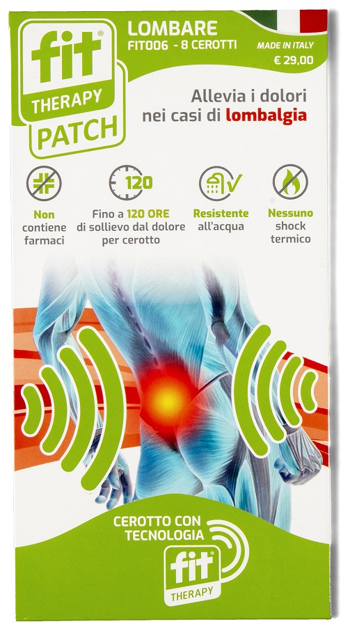 CEROTTO FIT THERAPY LOMBARE 8 PEZZI - Farmacia Puddu Baire S.r.l.