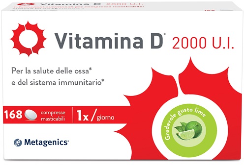 VITAMINA D 2000 UI 168 COMPRESSE MASTICABILI - Farmacia Puddu Baire S.r.l.
