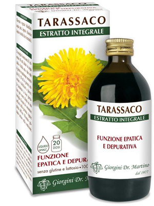 TARASSACO ESTRATTO INTEGRALE 200 ML - Farmacia Puddu Baire S.r.l.
