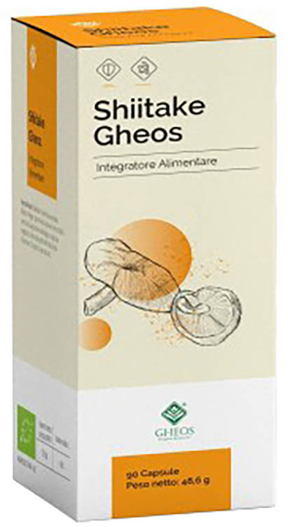 SHIITAKE GHEOS 90 CAPSULE DA 540 MG - Farmacia Puddu Baire S.r.l.