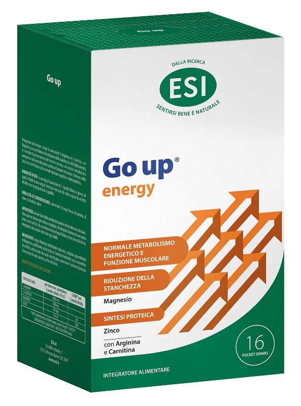 ESI GO UP 16 POCKET DRINK 20 ML - Farmacia Puddu Baire S.r.l.
