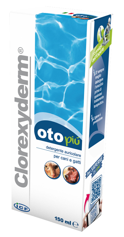 CLOREXYDERM OTO PIU' 150 ML - Farmacia Puddu Baire S.r.l.