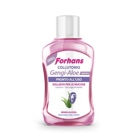 FORHANS GENGI-ALOE COLLUTORIO 500 ML - Farmacia Puddu Baire S.r.l.