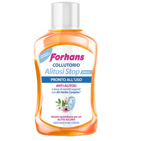 FORHANS ALITOSI STOP COLLUTORIO 500 ML - Farmacia Puddu Baire S.r.l.