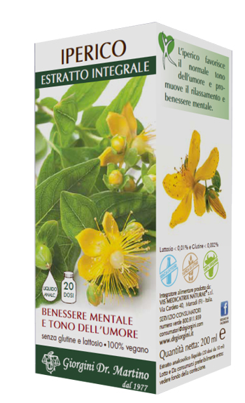 IPERICO ESTRATTO INTEGRALE 200 ML - Farmacia Puddu Baire S.r.l.