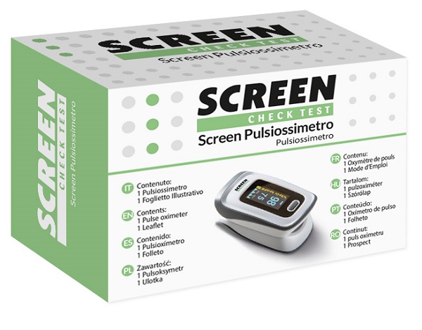 PULSIOSSIMETRO SCREEN CHECK TEST - Farmacia Puddu Baire S.r.l.