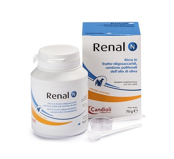 RENAL N MANGIME COMPLEMENTARE PER CANI E GATTI BARATTOLO 70 G - Farmacia Puddu Baire S.r.l.
