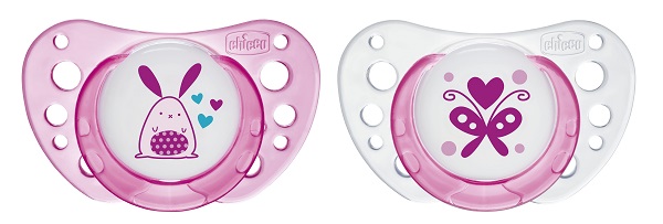 CHICCO SUCCHICCO AIR GIRL CAUCCIU' 0-6 MESI 2 PEZZI - Farmacia Puddu Baire S.r.l.