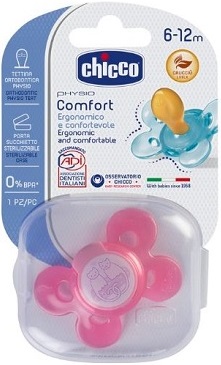 CHICCO SUCCHIETTO COMFORT GIRL IN CAUCCIU' 6-16 MESI 1 PEZZO - Farmacia Puddu Baire S.r.l.