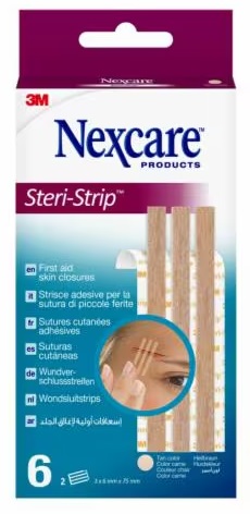 CEROTTO PER SUTURA STERI STRIP SKIN 6X75 MM 6 STRISCE - Farmacia Puddu Baire S.r.l.