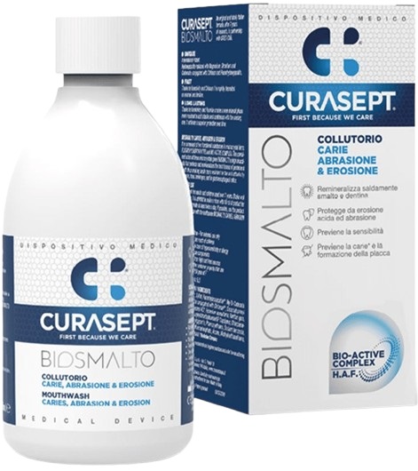 CURASEPT BIOSMALTO COLLUTORIO CARIE 300 ML - Farmacia Puddu Baire S.r.l.