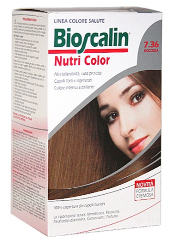BIOSCALIN NUTRI COLOR 7,36 NOCCIOLA SINCROB 124 ML - Farmacia Puddu Baire S.r.l.