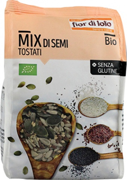 FIOR DI LOTO MIX SEMI TOSTATI SENZA GLUTINE BIO 250 G - Farmacia Puddu Baire S.r.l.