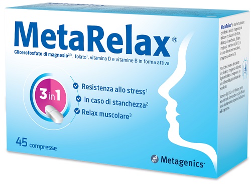 METARELAX NEW 45 COMPRESSE - Farmacia Puddu Baire S.r.l.