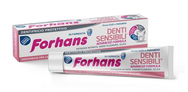 FORHANS SP DENTIFRICIO DENTI SENSIBILI ADVANCED 75 ML - Farmacia Puddu Baire S.r.l.