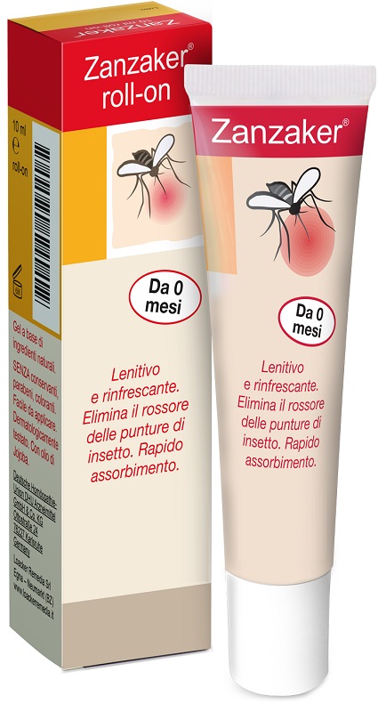 ZANZAKER ROLL ON TUBO 10 ML - Farmacia Puddu Baire S.r.l.