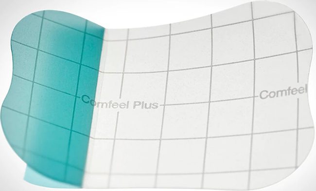 MEDICAZIONE SPECIALE ATTIVA TRASPARENTE CON IDROCOLLOIDE COMFEEL PLUS 5X7 CM 10 PEZZI - Farmacia Puddu Baire S.r.l.
