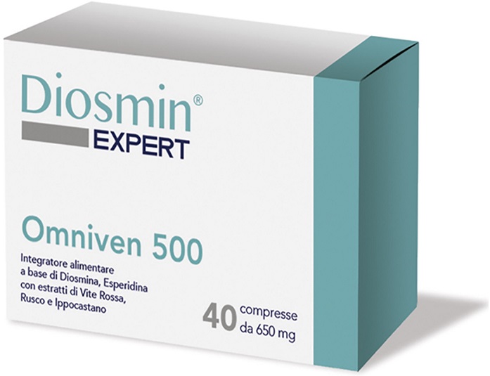 DIOSMIN EXPERT OMNIVEN 500 40 COMPRESSE - Farmacia Puddu Baire S.r.l.