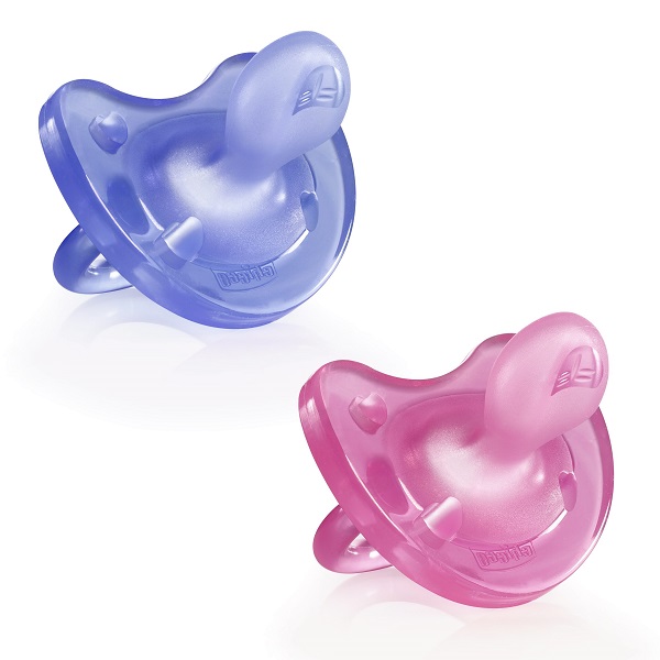 CHICCO GOMMOTTO IN SILICONE GIRL 6-16 MESI 2 PEZZI - Farmacia Puddu Baire S.r.l.