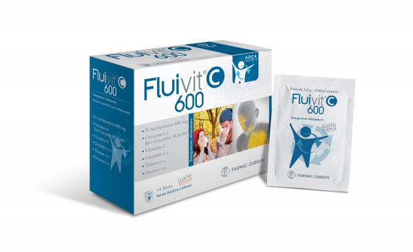 FLUIVIT C 600 14 BUSTINE - Farmacia Puddu Baire S.r.l.