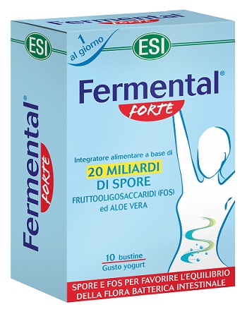 ESI FERMENTAL FORTE 10 BUSTINE OROSOLUBILI - Farmacia Puddu Baire S.r.l.