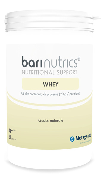 BARINUTRICS WHEY 21 PORZIONI X 22,71 G - Farmacia Puddu Baire S.r.l.