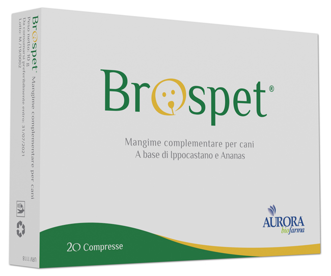 BROSPET 20 COMPRESSE - Farmacia Puddu Baire S.r.l.