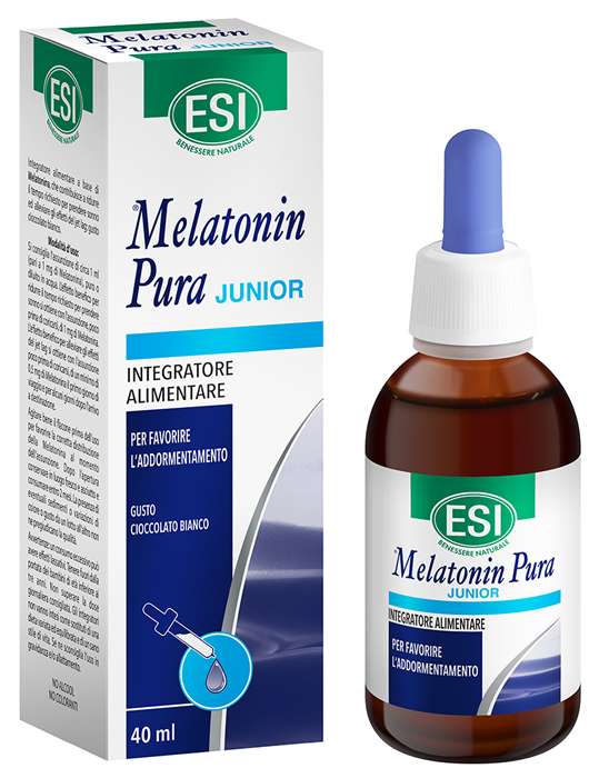ESI MELATONIN PURA JUNIOR GOCCE 40 ML - Farmacia Puddu Baire S.r.l.