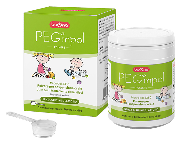 PEGINPOL MACROGOL 3350 SOSPENSIONE ORALE 100 G - Farmacia Puddu Baire S.r.l.