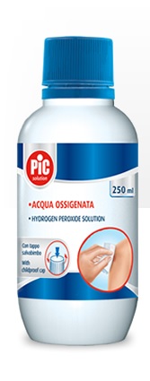 PIC SOLUTION ACQUA OSSIGENATA 10 VOLUMI PEROSSIDO DI IDROGENO 3% 250 ML - Farmacia Puddu Baire S.r.l.