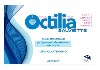 OCTILIA SALVIETTE PERIOCULARI 20 GARZE - Farmacia Puddu Baire S.r.l.