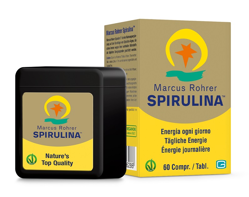 SPIRULINA MARCUS ROHRER 60 COMPRESSE - Farmacia Puddu Baire S.r.l.