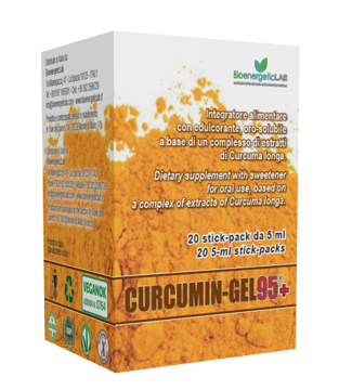 CURCUMIN GEL 95+ 20 BUSTINE DA 5 ML - Farmacia Puddu Baire S.r.l.