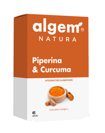 PIPERINA & CURCUMA 45 CAPSULE - Farmacia Puddu Baire S.r.l.