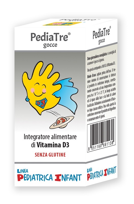 PEDIATRE VITAMINA D 7 ML - Farmacia Puddu Baire S.r.l.