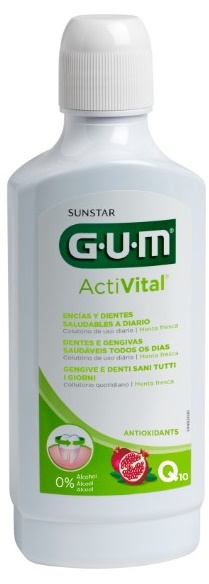 GUM ACTIVITAL COLLUTORI0 500 ML + R RINSE 120 ML - Farmacia Puddu Baire S.r.l.
