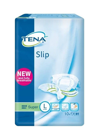PANNOLONE PER INCONTINENZA A MUTANDINA TENA SLIP SUPER L 10 PEZZI - Farmacia Puddu Baire S.r.l.