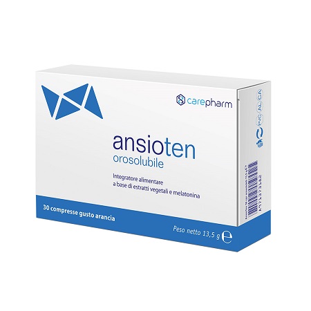 ANSIOTEN OROSOLUBILE 30 COMPRESSE - Farmacia Puddu Baire S.r.l.
