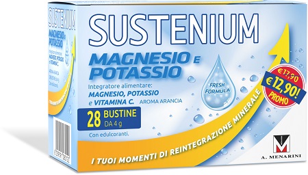 SUSTENIUM MAGNESIO POTASSIO 28 BUSTINE PROMO - Farmacia Puddu Baire S.r.l.