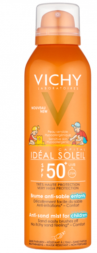 IDEAL SOLEIL ANTI-SAND KIDS SPF50 200 ML - Farmacia Puddu Baire S.r.l.