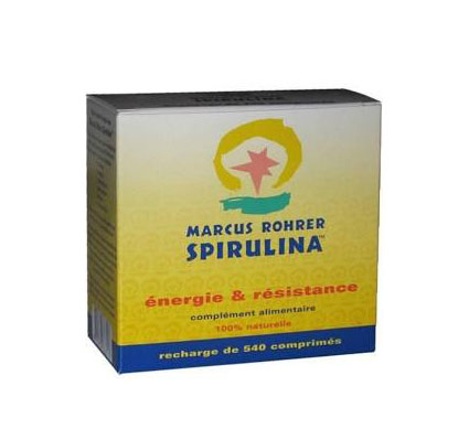 SPIRULINA MARCUS ROHRER 540 COMPRESSE - Farmacia Puddu Baire S.r.l.