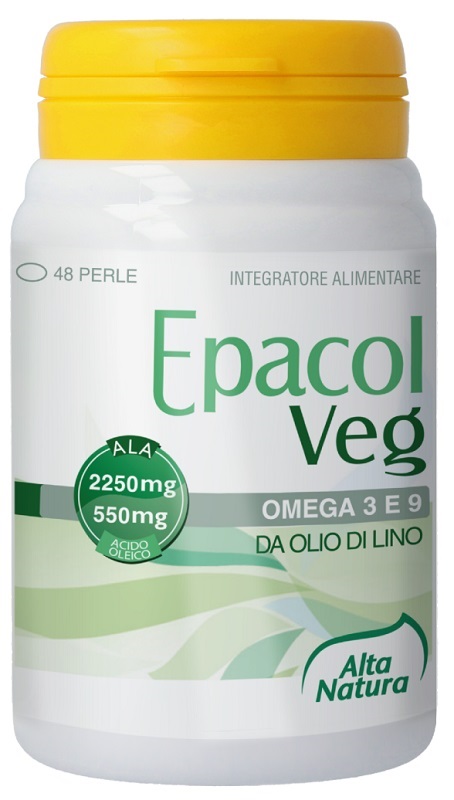 EPACOL VEG ALA-AL-OA 48 PERLE DA 1,344 GR - Farmacia Puddu Baire S.r.l.