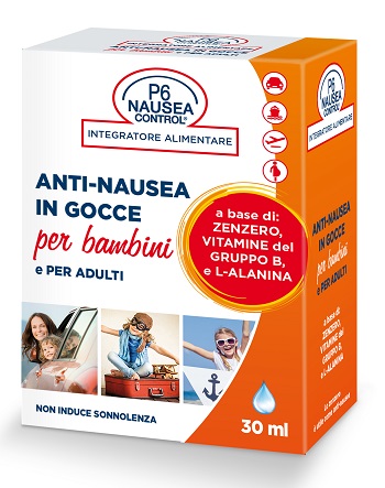P6 NAUSEA CONTROL GOCCE ANTINAUSEA 30 ML - Farmacia Puddu Baire S.r.l.