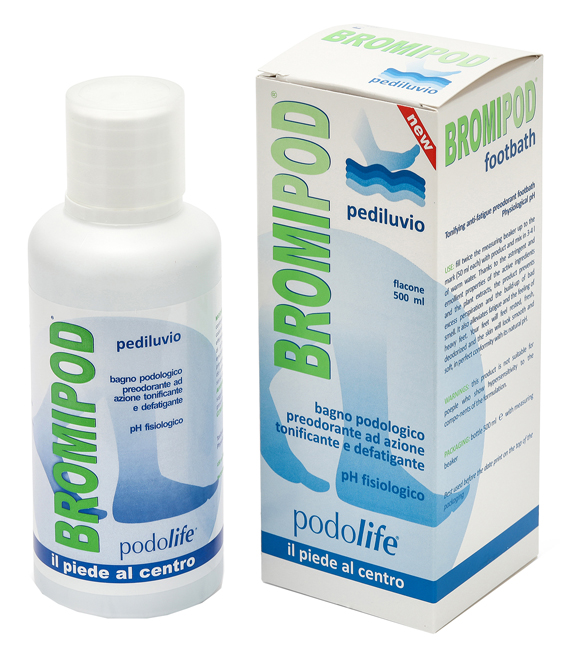 BROMIPOD PEDILUVIO DEFATICANTE 500 ML - Farmacia Puddu Baire S.r.l.